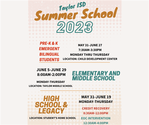 Summer School 2023